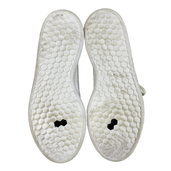 Adidas Advantage Base White With Orange Stars Shoes Womens Size 10 - Picture 9 of 10